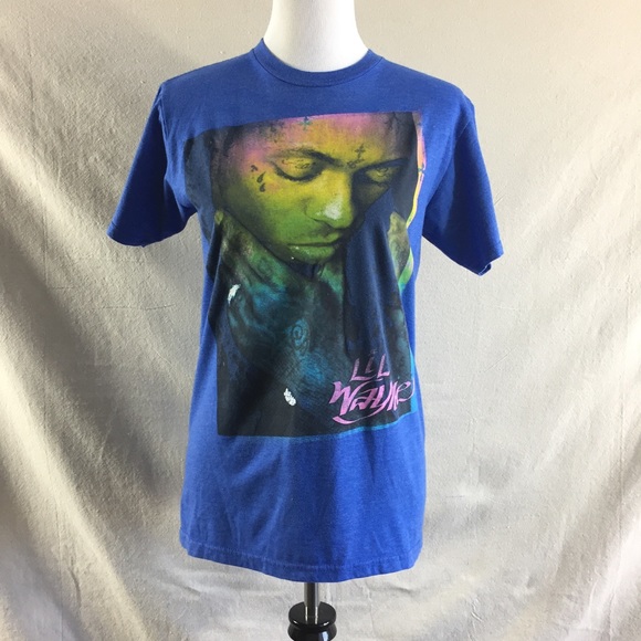 Lil Wayne Rainbow Graphic Band Unisex Shirt - S - Picture 2 of 7